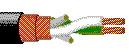 Belden (Belden 9397) микрофонный кабель с двойным экраном 2х0,22мм2 Belden Belden 9397 фото, купить, цена, магазин